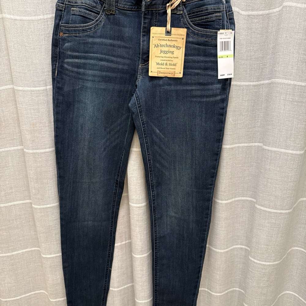 Democracy Dark Blue Stretch Jeggings